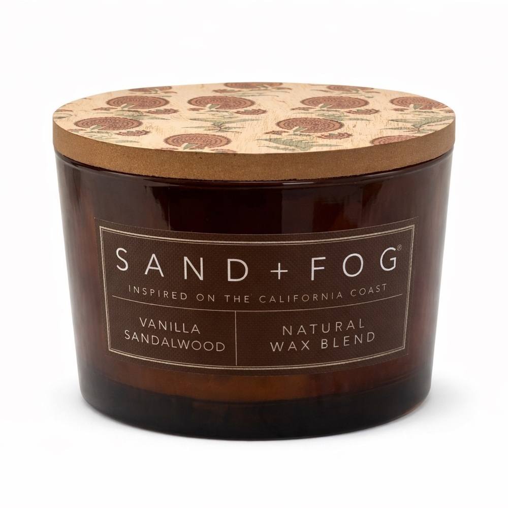 Sand + Fog Vanilla Sandalwood Candle
